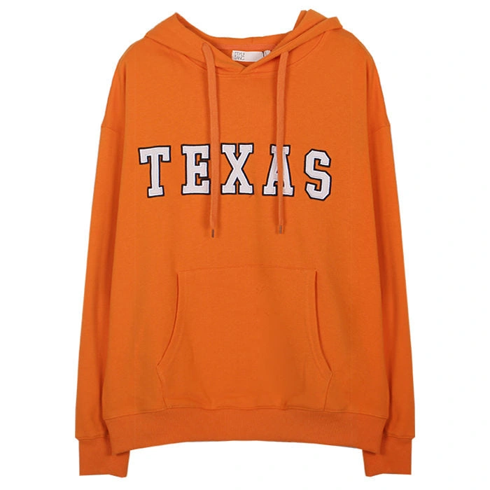 Texas Charm: Embroidered Hoodie with a Vintage Vibe.